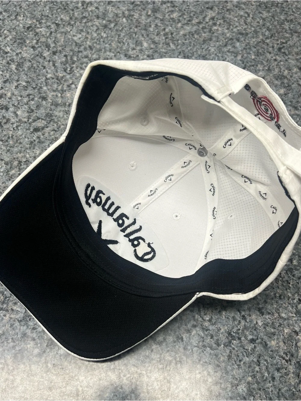 Callaway Golf Chrome Soft Adjustable Hat Cap White Odyssey Paradym Apex
